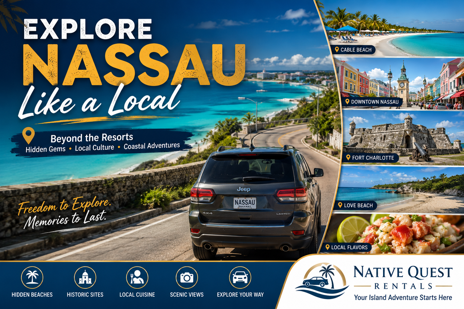 Read more about the article Beyond the Resorts: A Complete Guide to Exploring Nassau and New Providence Like a Local