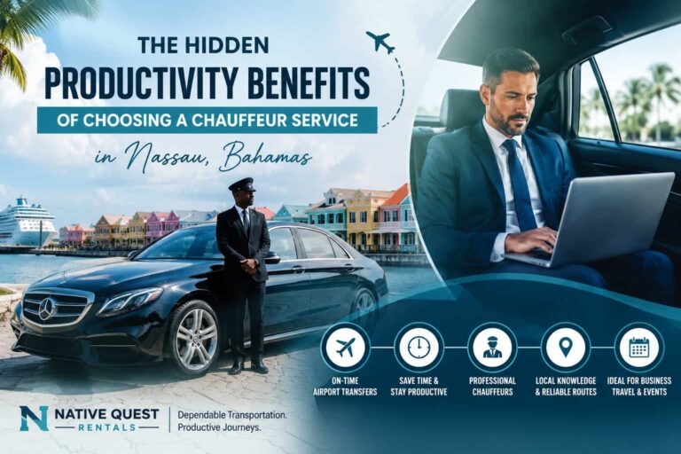 Read more about the article The Hidden Productivity Benefits of Choosing a Chauffeur Service in Nassau, Bahamas