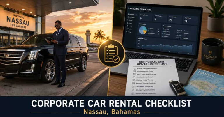 Read more about the article Corporate Car Rental in Nassau: A Checklist for HR Managers Who Move People