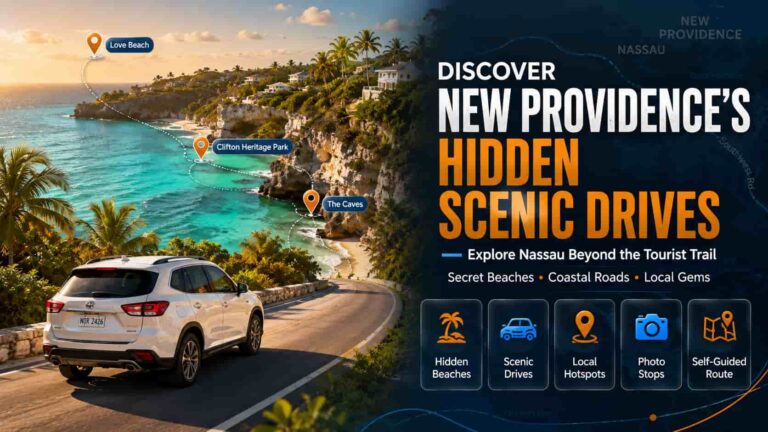 Read more about the article Exploring New Providence by Car: Scenic Routes Most First-Time Visitors Never Discover