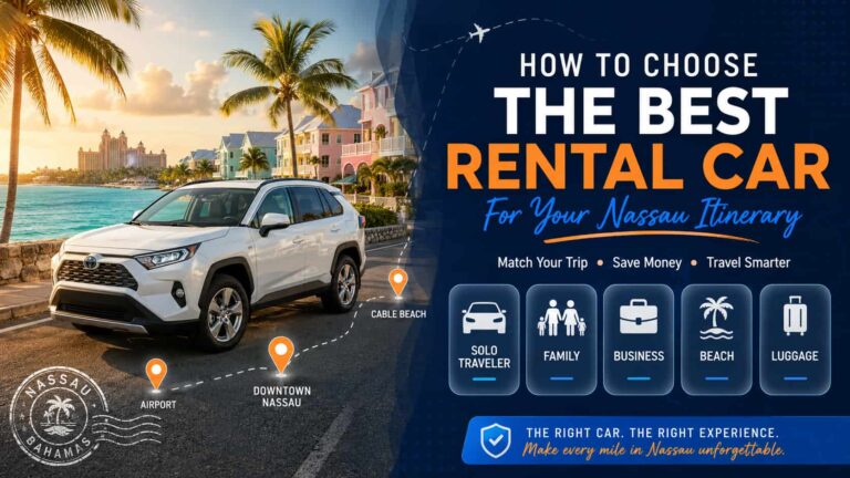 Read more about the article How to Choose the Best Rental Car for Your Nassau Itinerary